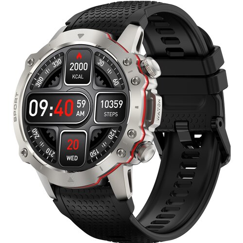 Smartwatch KIANO Watch Sport Srebrny