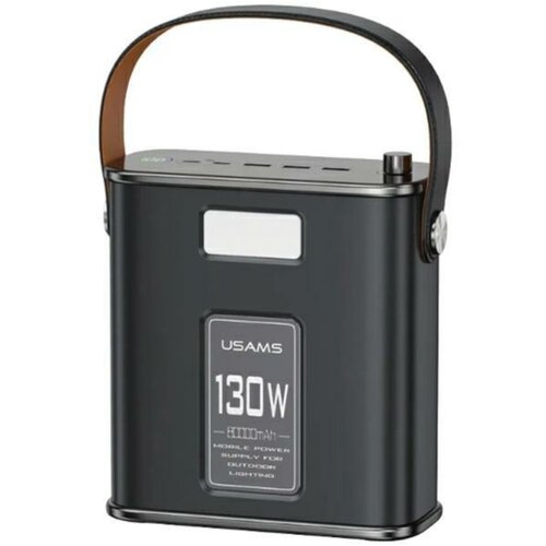 Stacja zasilania USAMS US-CD196 80000mAh 130W Czarny Bank energii