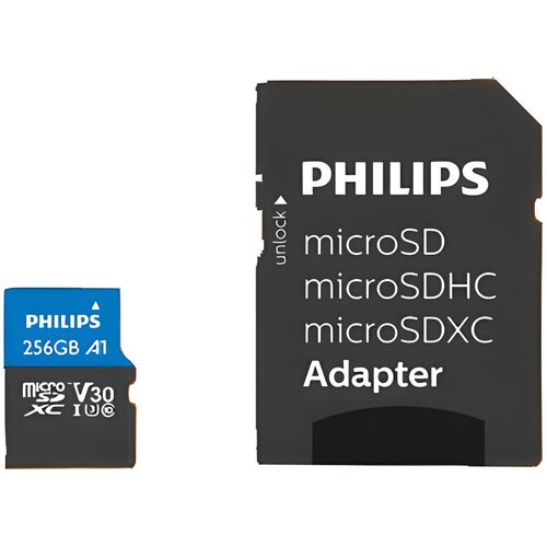 Karta pamięci PHILIPS Class SDXC 256GB + Adapter
