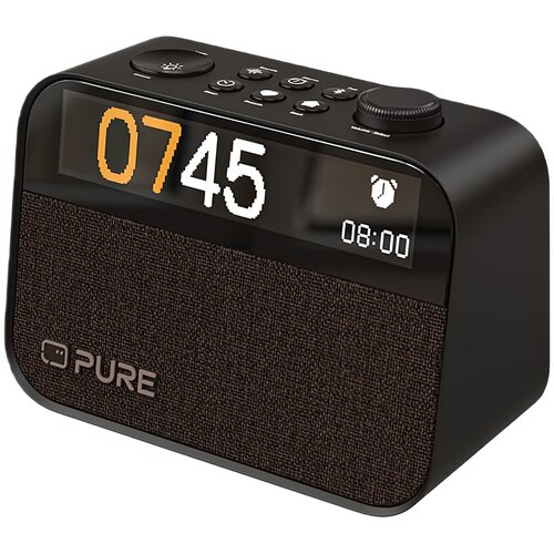 Radiobudzik PURE Moment Czarny