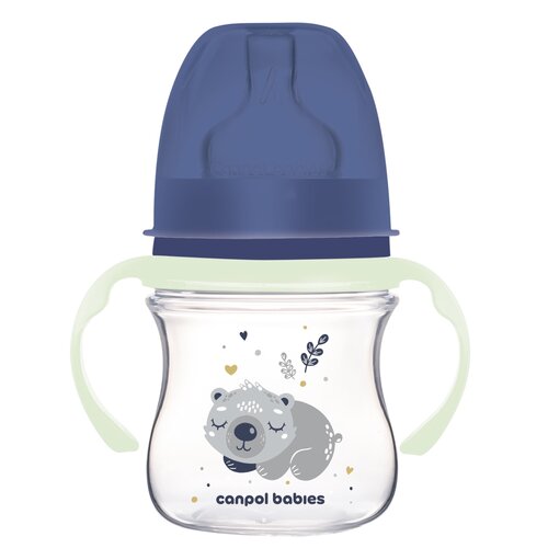 Butelka CANPOL BABIES EasyStart Sleepy Koala 120 ml Niebieski