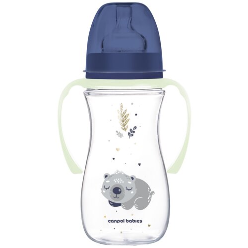 Butelka CANPOL BABIES EasyStart Sleepy Koala 300 ml Niebieski