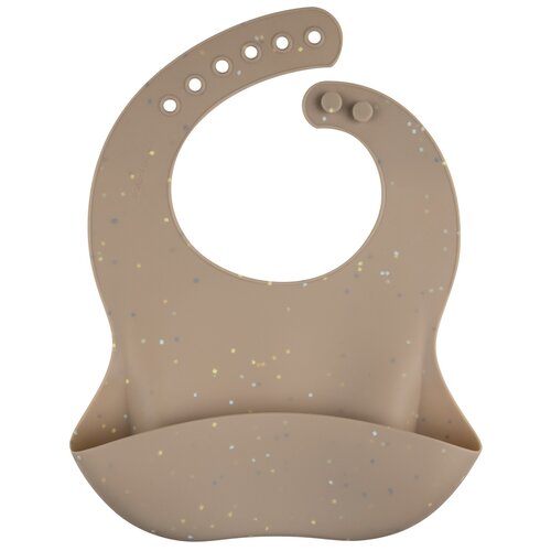 Śliniak CANPOL BABIES Dots 51/029 Beżowy