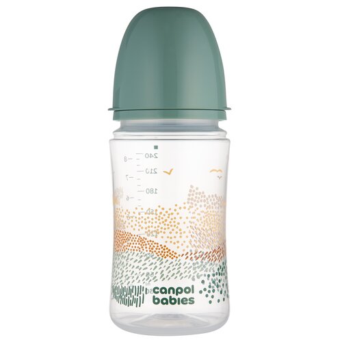 Butelka CANPOL BABIES Easy Star Mountains 240 ml Zielony