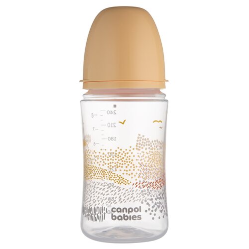 Butelka CANPOL BABIES Easy Star Mountains 240 ml Beżowy