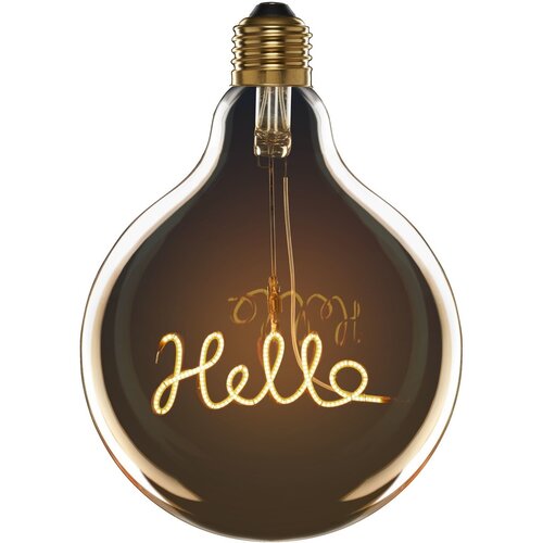 Żarówka LED CELLULARLINE Fancy Bulb Hello Żółty 2W E27