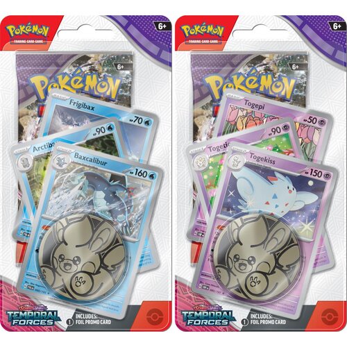 Gra karciana POKEMON TCG Scarlet & Violet Temporal Forces Premium Blister 188-85667 (1 zestaw)