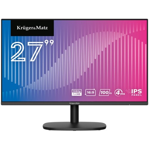 Monitor KRUGER&MATZ KM0199-M27 27" 1920x1080px IPS 100Hz 4 ms
