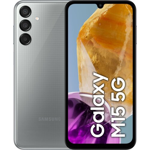 Smartfon SAMSUNG Galaxy M15 5G 4/128GB 6.5" 90Hz Szary SM-M156
