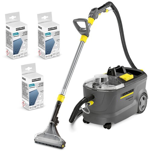 Urządzenie ekstrakcyjne KARCHER PUZZI 10/1 Edition EU + 3 opakowania x 16 szt. Tabletek RM 760 1.100-131.0