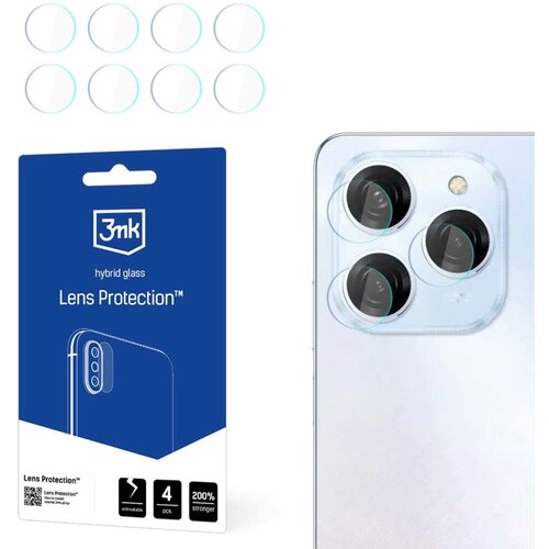 Szkło hybrydowe na obiektyw 3MK Lens Protection do Tecno Spark 20 Pro