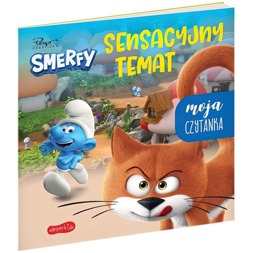 Książka Smerfy Moja czytanka Sensacyjny temat Nowe przygody (miękka okładka)