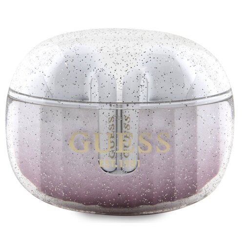 Słuchawki dokanałowe GUESS Glitter Gradient GUTWSHDGKEEP Wodoodporne Różowy