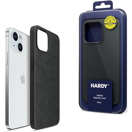 Etui 3MK Hardy MagFabric Case do Apple iPhone 15 Czarny