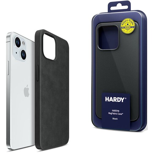 Etui 3MK Hardy MagFabric Case do Apple iPhone 15 Plus Czarny