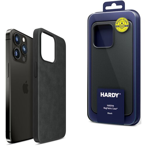 Etui 3MK Hardy MagFabric Case do Apple iPhone 15 Pro Czarny