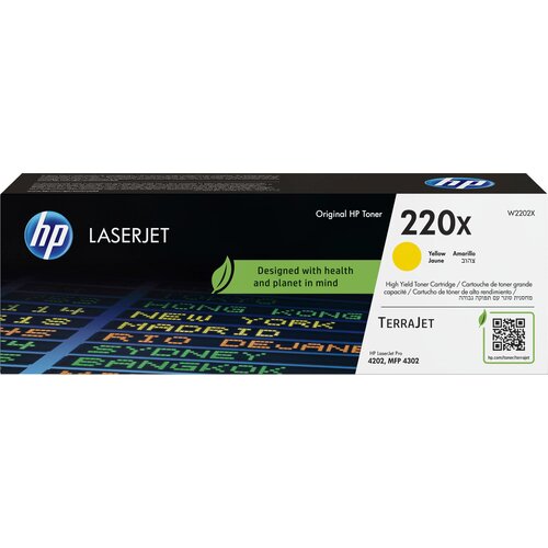 Toner HP 220X Żółty