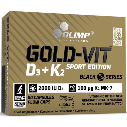 Witamina D3+K2 OLIMP Gold Vit (60 kapsułek)