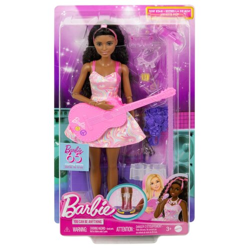 Lalka Barbie Kariera Gwiazda Popu HRG43