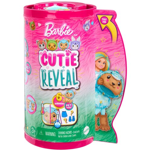 Lalka Barbie Cutie Reveal Chelsea Miś-Delfin HRK30