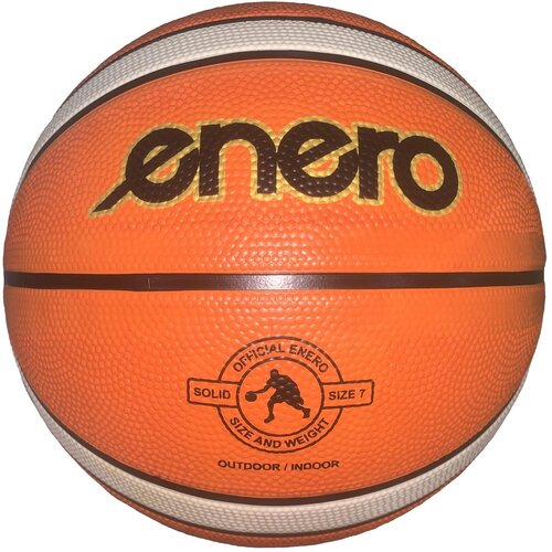 Piłka koszykowa ENERO Intense Pomarańczowo-beżowy (rozmiar 7)