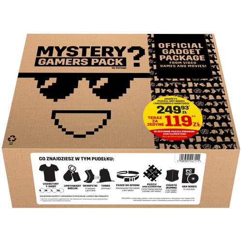 Mystery Gamers Pack CENEGA Zestaw gadżetów V12 PC