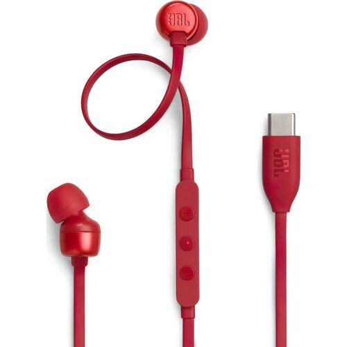 Słuchawki dokanałowe JBL Tune 310 USB-C Czerwony