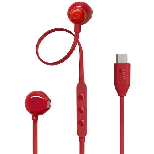 Słuchawki douszne JBL Tune 305C Czerwony