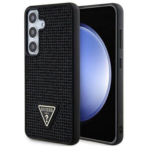 Etui GUESS Rhinestone Triangle do Samsung Galaxy S24 Czarny