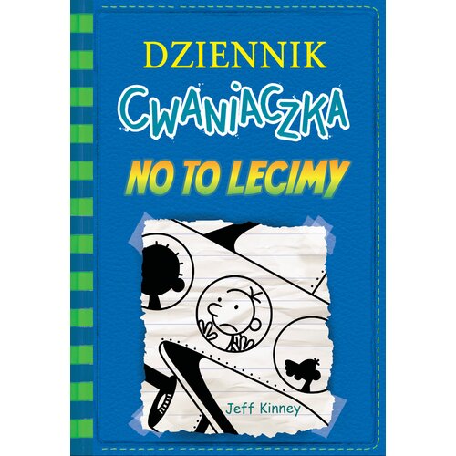 Książka Dziennik cwaniaczka No to lecimy Tom 12 Jeff Kinney (miękka okładka)