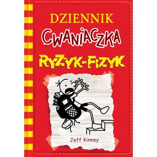 Książka Dziennik cwaniaczka Ryzyk-fizyk Tom 11 Jeff Kinney (miękka okładka)