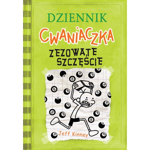 Książka Dziennik cwaniaczka Zezowate szczęście Tom 8 Jeff Kinney (miękka okładka)