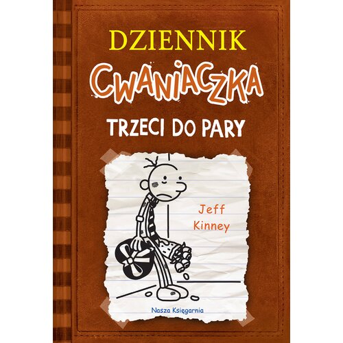 Książka Dziennik cwaniaczka Trzeci do pary Tom 7 Jeff Kinney (miękka okładka)