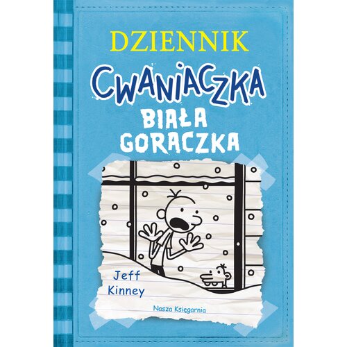 Książka Dziennik cwaniaczka Biała gorączka Tom 6 Jeff Kinney (miękka okładka)
