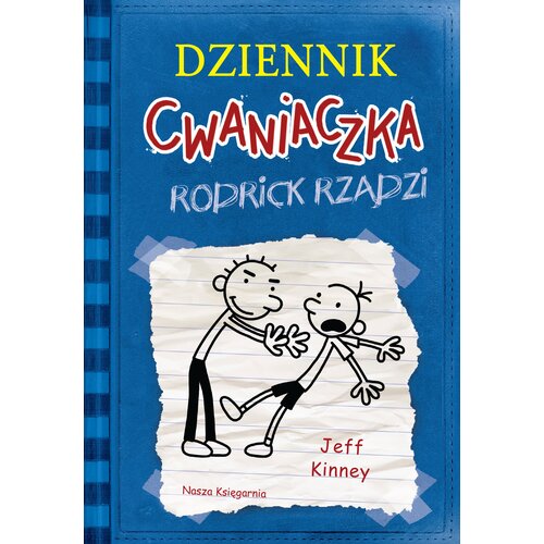 Książka Dziennik cwaniaczka Rodrick rządzi Tom 2 Jeff Kinney (miękka okładka)