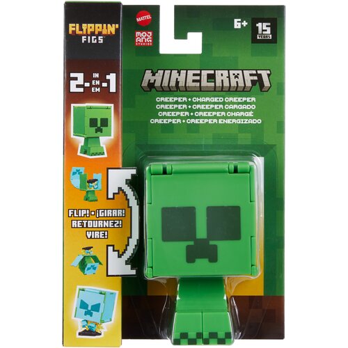 Figurka MINECRAFT Creeper + Naładowany Creeper z transformacją HTL46