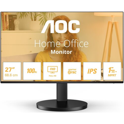 Monitor AOC 27B3HA2 27" 1920x1080px IPS 100Hz 1 ms [MPRT]