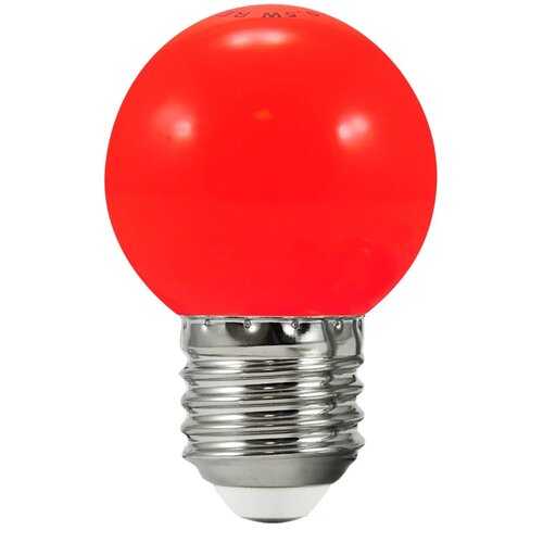 Żarówki do girlandy POLUX 308757 0.5W E27 Czerwony