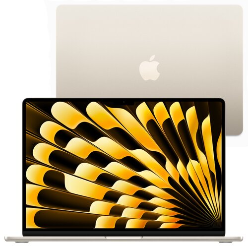 Laptop APPLE MacBook Air 2024 15.3" M3 8GB RAM 256GB SSD macOS Księżycowa poświata