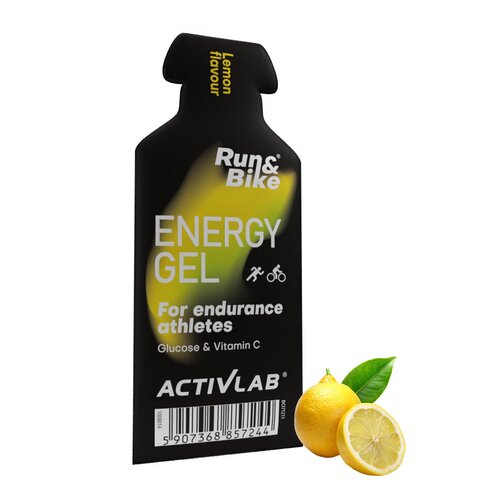 Żel energetyczny ACTIVLAB Run&Bike Energy Gel Cytrynowy (40 g)