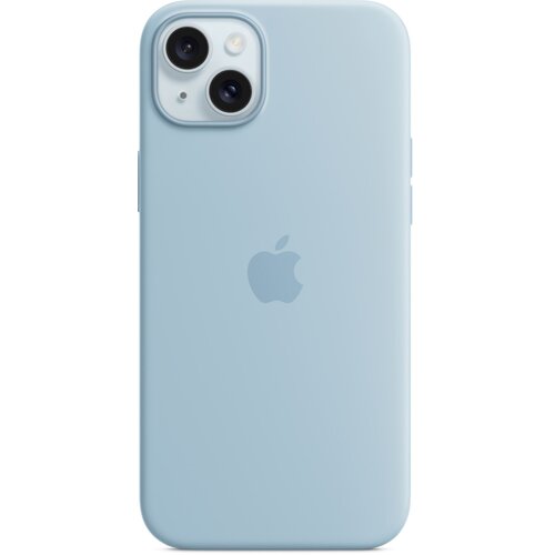 Etui APPLE Silicone Case MagSafe do iPhone 15 Plus Jasnoniebieski
