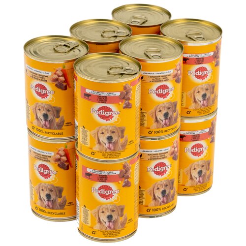 Karma dla psa PEDIGREE Mix smaków (12 x 400 g)