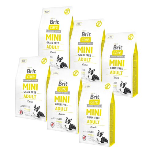 Karma dla psa BRIT Care Mini Jagnięcina 6 x 2 kg