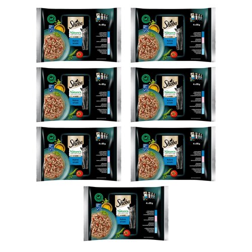 Karma dla kota SHEBA Nature's Collection Rybne Smaki 28 x 85 g