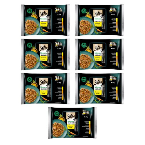 Karma dla kota SHEBA Nature's Collection Drobiowe Smaki 28 x 85 g