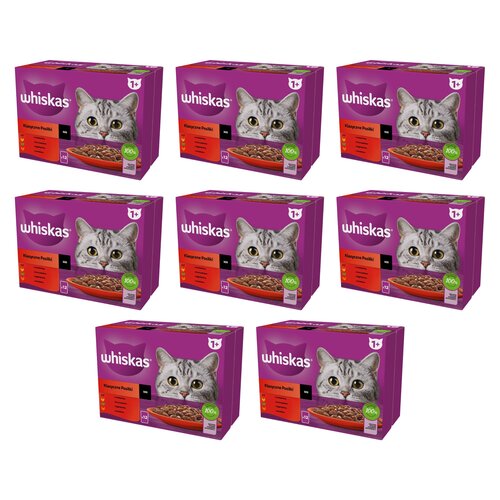 Karma dla kota WHISKAS Mix Smaków (96 x 85 g)