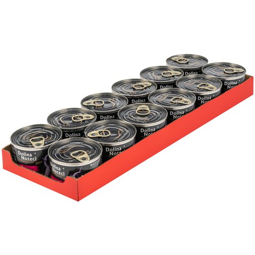 Karma dla kota DOLINA NOTECI Premium Junior z indykiem 12 x 185 g