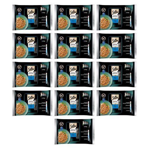 Karma dla kota SHEBA Selection in Sauce Rybne Smaki (52 x 85 g)