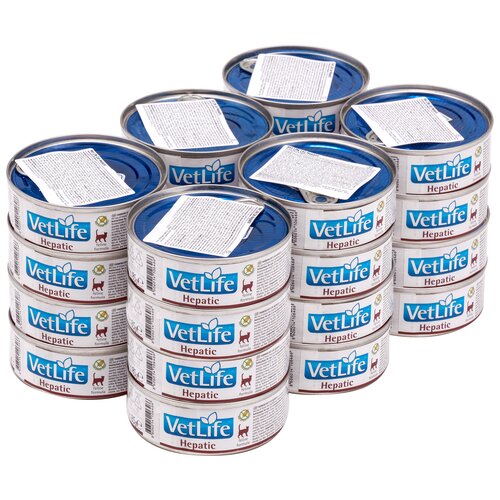 Karma dla kota FARMINA Vet Life Hepatic 24 x 85 g