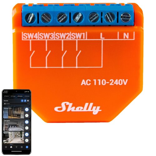 Przełącznik SHELLY Plus I4 Wi-Fi